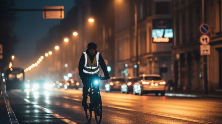 O Que o Código de Trânsito Diz Sobre o Ciclismo Noturno